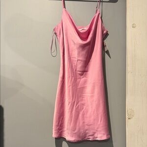 Altar'd State Pink Slip Dress
